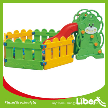 Bear Outdoor Children slides with Plastic Fence LE.HT.030